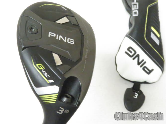 PING G430 Hybrid 19  3H TOUR 2.0 Chrome 85 X-Flex +Cover .. MINT