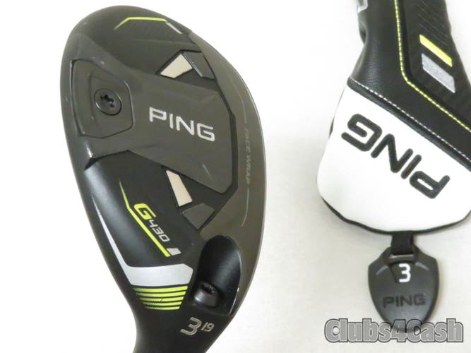 PING G430 Hybrid 19  3H TOUR 2.0 Chrome 85 Stiff Flex +Cover .. MINT