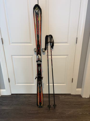 Volkl Supersport 161 cm Skis With Bindings (Used)