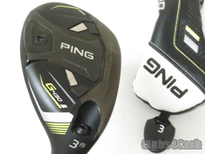 PING G430 Hybrid 19  3H Alta CB 70 Stiff Flex +Cover .. Near MINT
