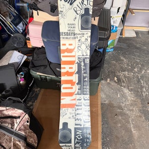 Unisex Burton Bullet Snowboard All Mountain Without Bindings Soft Flex Directional 160 cm (Used)