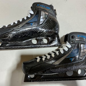 NHL Return True TF One-Piece Pro Stock Size 11 Goalie Skates (Used) 1204