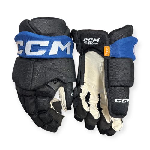 CCM Tacks XF Pro Gloves 14" Pro Stock - Toronto Maple Leafs Next Gen (Used)