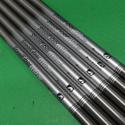 AeroTech SteelFiber i110cw .355 X-Stiff Pulled Composite Iron Shafts SET OF 6