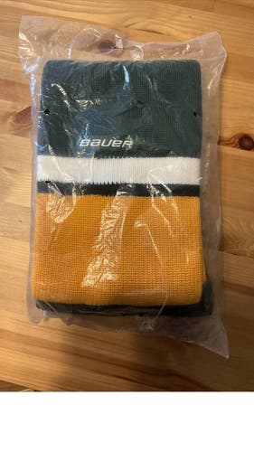 Green Intermediate Medium Bauer Socks (New)