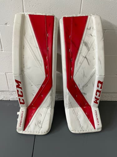 35+2 CCM Premier II Pro Goalie Leg Pads (Used)
