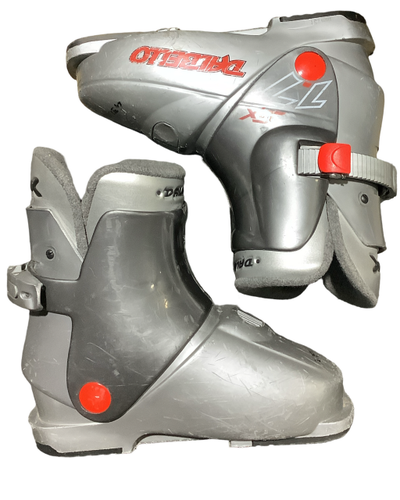 Used Dalbello SX 1.7 Kid's  Ski Boot Grey size 18.5 = US kids comfort fit 11
