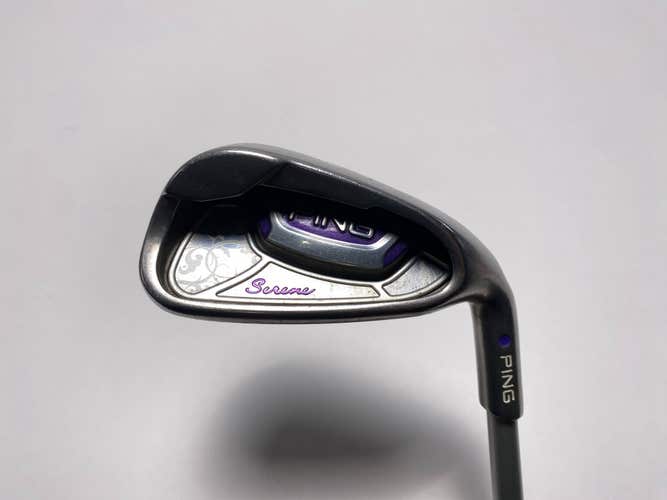 Ping Serene Pitching Wedge PW Purple Dot 1.5* Flat ULT 210 Ladies RH