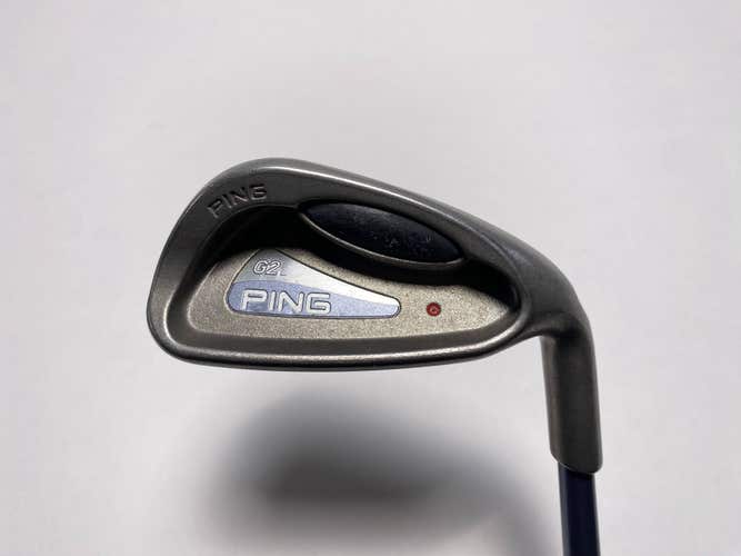 Ping G2 Single 9 Iron Red Dot 1* Flat TFC 100 Ladies Graphite Womens RH