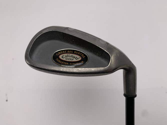 Callaway Big Bertha Tungsten Titanium Pitching Wedge PW RCH 96 Regular RH