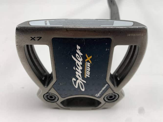 TaylorMade Spider Tour X Double Bend X7 Putter 35" Superstroke Pistol 1.0 RH
