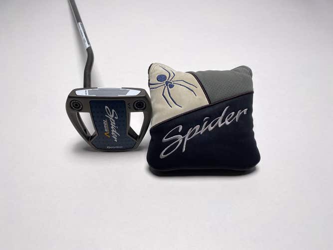 TaylorMade Spider Tour V Double Bend Putter 35" Superstroke Pistol 1.0 LH HC