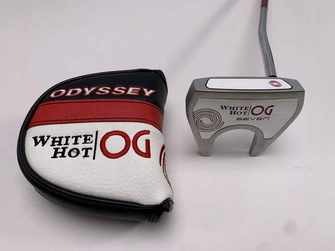 Odyssey White Hot OG Seven DB Putter 34" Stroke Lab Mens RH HC NEW
