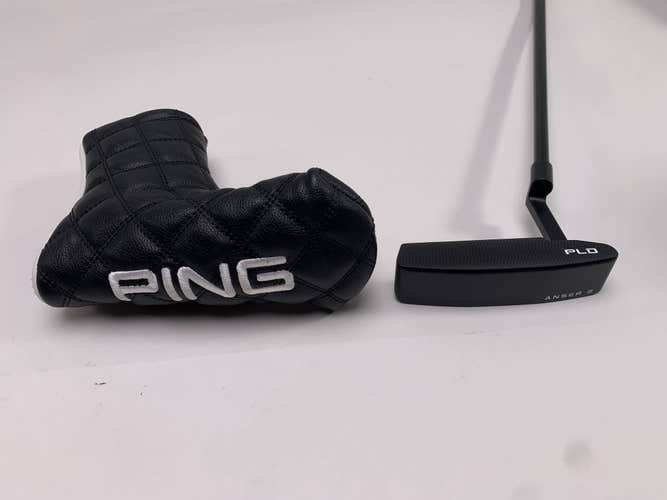 Ping PLD Milled Anser 2 Matte Black Putter 34" Black Dot Mens RH NEW