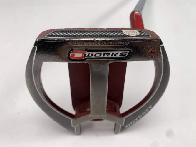 Odyssey O-Works Red 2-Ball Fang Putter 33" SuperStroke Tour 2.0 Mens RH