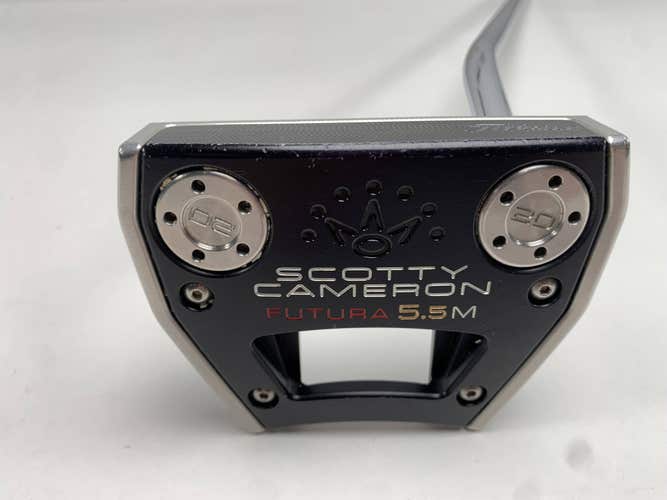 Scotty Cameron Futura 5.5M Putter 34" Superstroke Pistol 1.0 Mens RH