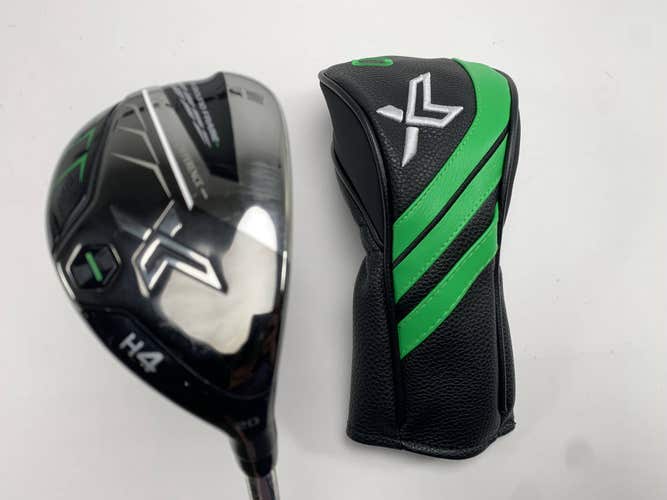 XXIO X 2022 4 Hybrid 20* Miyazaki AX-II Flex 4333 55g Stiff Graphite Mens RH HC