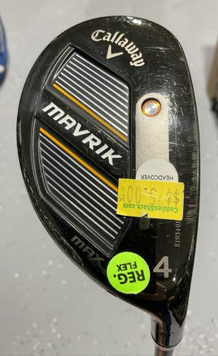 Callaway MAVRIK MAX 21° #4 Hybrid 39.5" PROJECT-X CATALYST 65 5.5 Regular Flex