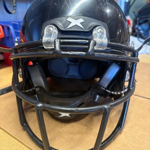 USED XENITH X2E+ YOUTH FOOTBALL HELMET - LARGE - BLACK