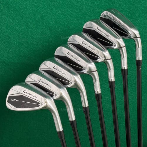 TaylorMade 2024 Qi 5-AW Iron Set Fujikura Ventus TR Blue 6R Graphite Regular