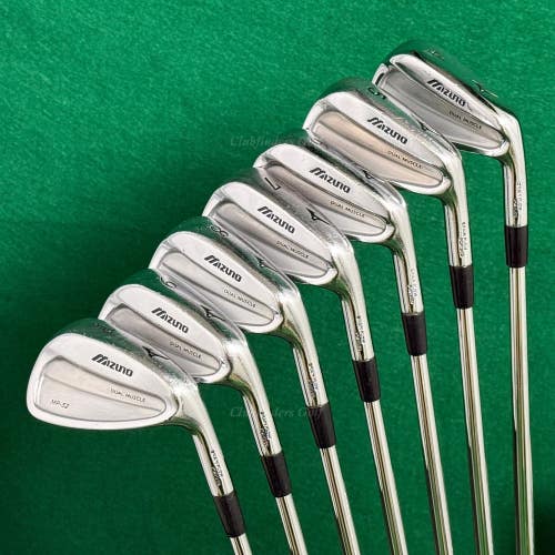 Mizuno MP-52 Dual Muscle Forged 4-PW Iron Set Project X Rifle 5.5 Steel Regular