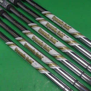 True Temper Tour Issue Dynamic Gold AMT S400 .355 Stiff Pulled Shafts SET OF 6