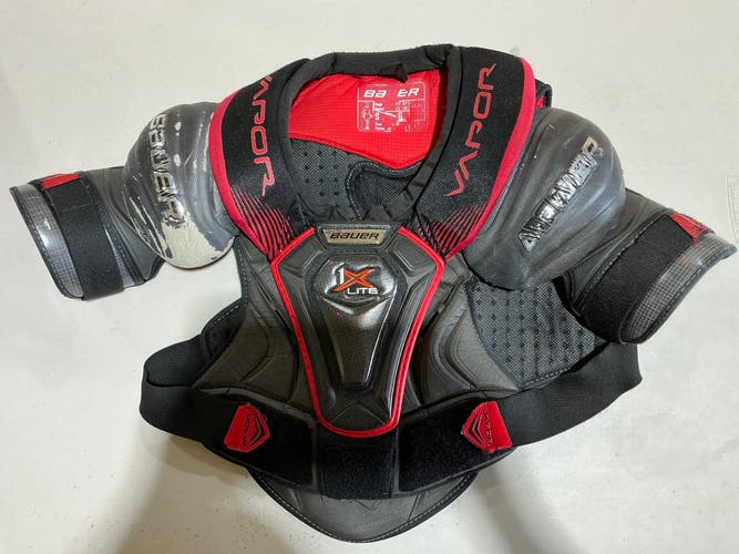 Large Senior Bauer Vapor 1X Lite Shoulder Pads (Used) 1093