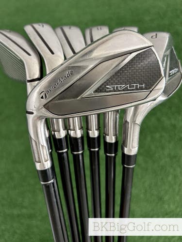 LH Taylormade Stealth Iron Set 4-P / Fujikura Ventus Regular Graphite