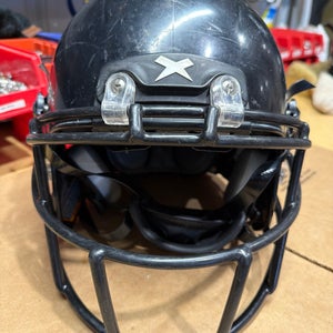 USED XENITH X2E+ YOUTH FOOTBALL HELMET - MEDIUM - BLACK