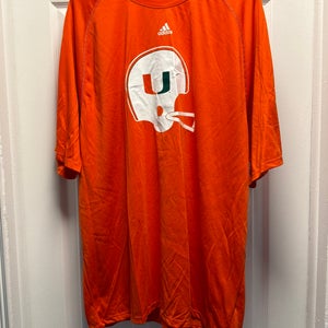 Adidas Miami Hurricanes Team Issued Shirt