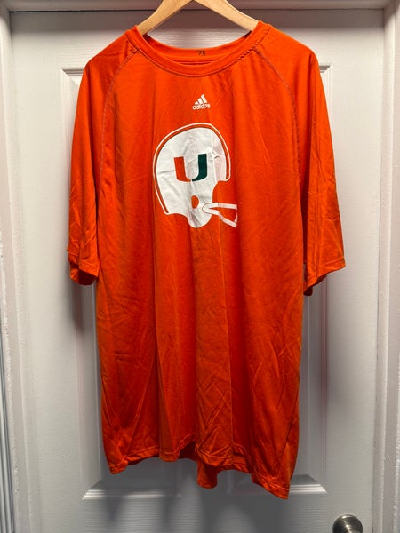 Adidas Miami Hurricanes Team Issued Shirt