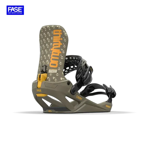 New 2026 ThirtyTwo T32M Snowboard Bindings; Size: Medium; Color: Chris Bradshaw