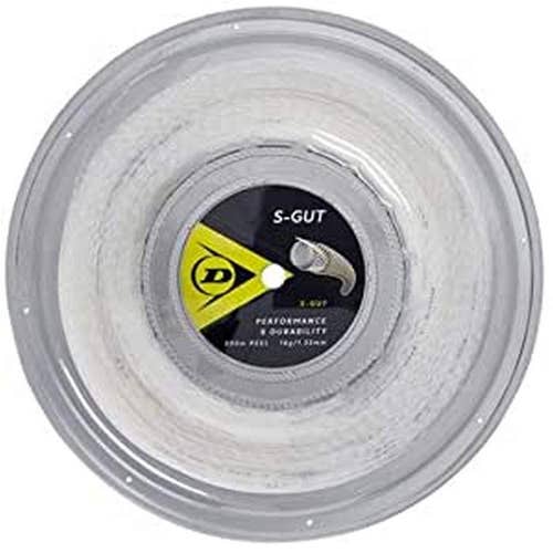 Dunlop S-Gut Tennis String Reel White, 16g