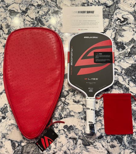Selkirk Project Boomstik Labs Elongated Pickleball Paddle with Case (New)