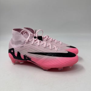 Pink Unisex Size M 6.5 (W 7.5) Nike Mercurial superfly 9 Molded Cleats Cleats (New)