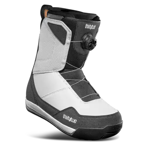 New 2026 Thirty Two Shifty Boa Snowboard Boots; Size: Size M 8.0(W 9.0); Color: White/Black