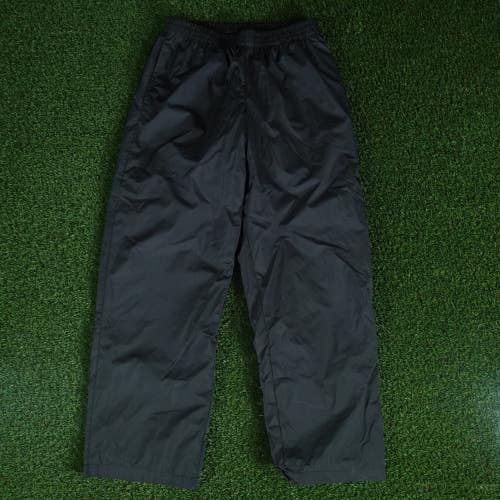 MEN'S MEDIUM PEBBLE BEACH PERFORMANCE WIND & WATER GOLF PULLOVER PANTS BLACK
