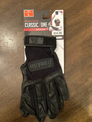 Large Franklin Classic One Batting Gloves (New)