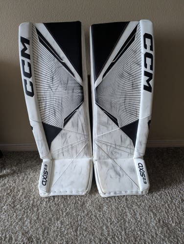 34" CCM Axis 2.9 Goalie Leg Pads (Used)