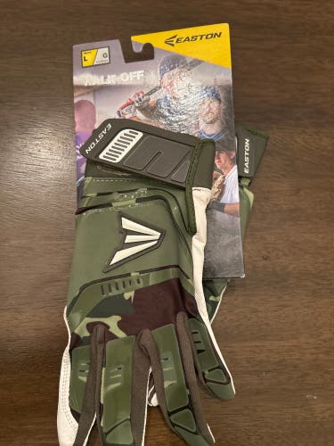 Large Easton Walk off Batting Gloves (New)