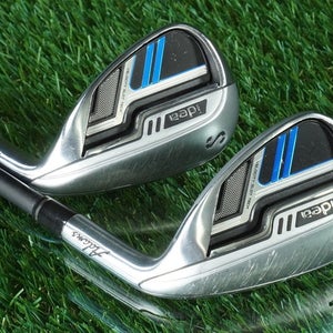 Adams Idea Hybrid Iron Wedges Set Sand + Lob Bassara 55 Graphite Lite Sr. Flex