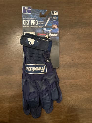 Large Franklin CFX PRO Chrome Series Batting Gloves (New)