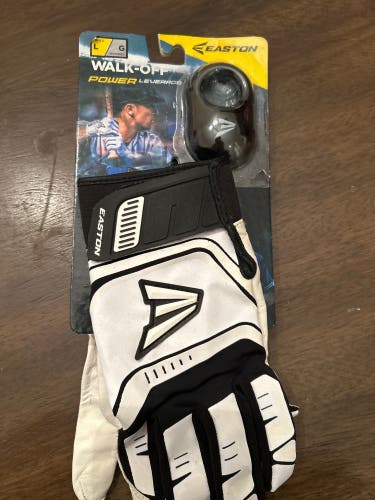 Large Easton Walk off Batting Gloves (New)