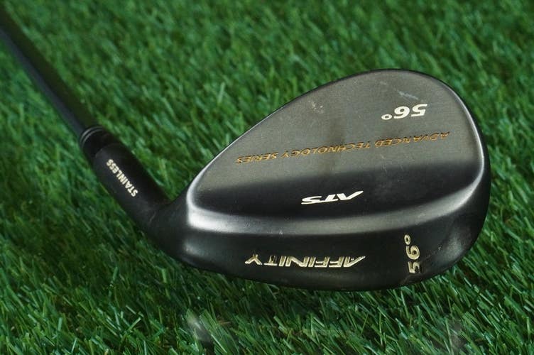Affinity ATS 56 Sand Wedge Black Stainless True Temper Regular Flex Steel RH