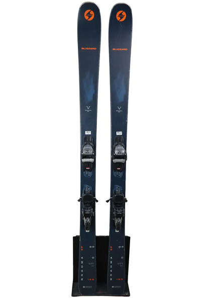 USED Blizzard Brahma SP Skis 165cm with Marker TCX 11 Bindings 2024