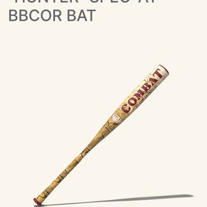 2026 Combat MFG Spec A1 Alloy BBCOR Certified Bat (-3) 30 oz 33" (New)