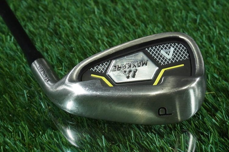 MaxKare Stainless Pitching Wedge "P" Regular Flex Graphite Shaft RH ~ LOOK!!