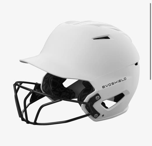 Small / Medium EvoShield XVT 2.0 Batting Helmet (New) Matte White