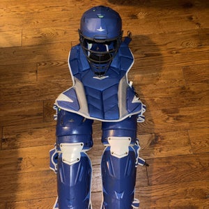 Blue All Star System 7 Axis Catcher's Set (Used)