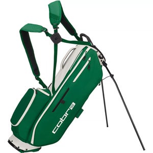 NEW 2025 Cobra Ultralight Pro Vine Green/Sugar Almond 4 Way Stand Golf Bag